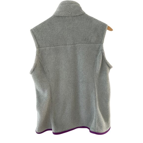 Patagonia W's Re-Tool Vest Tailored Grey/Ikat Purple Size Large - Picture 4 of 10